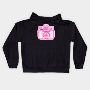 ISSF Society6 logo PINKREVERSE Kids Hoodie